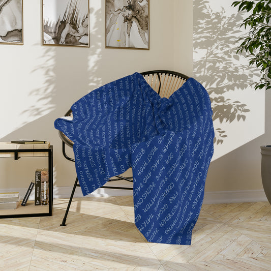 Names of Christ Blanket (Blue)